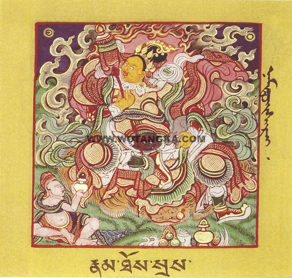 2023.02.12-沃唐卡·四大天王标注图赏析