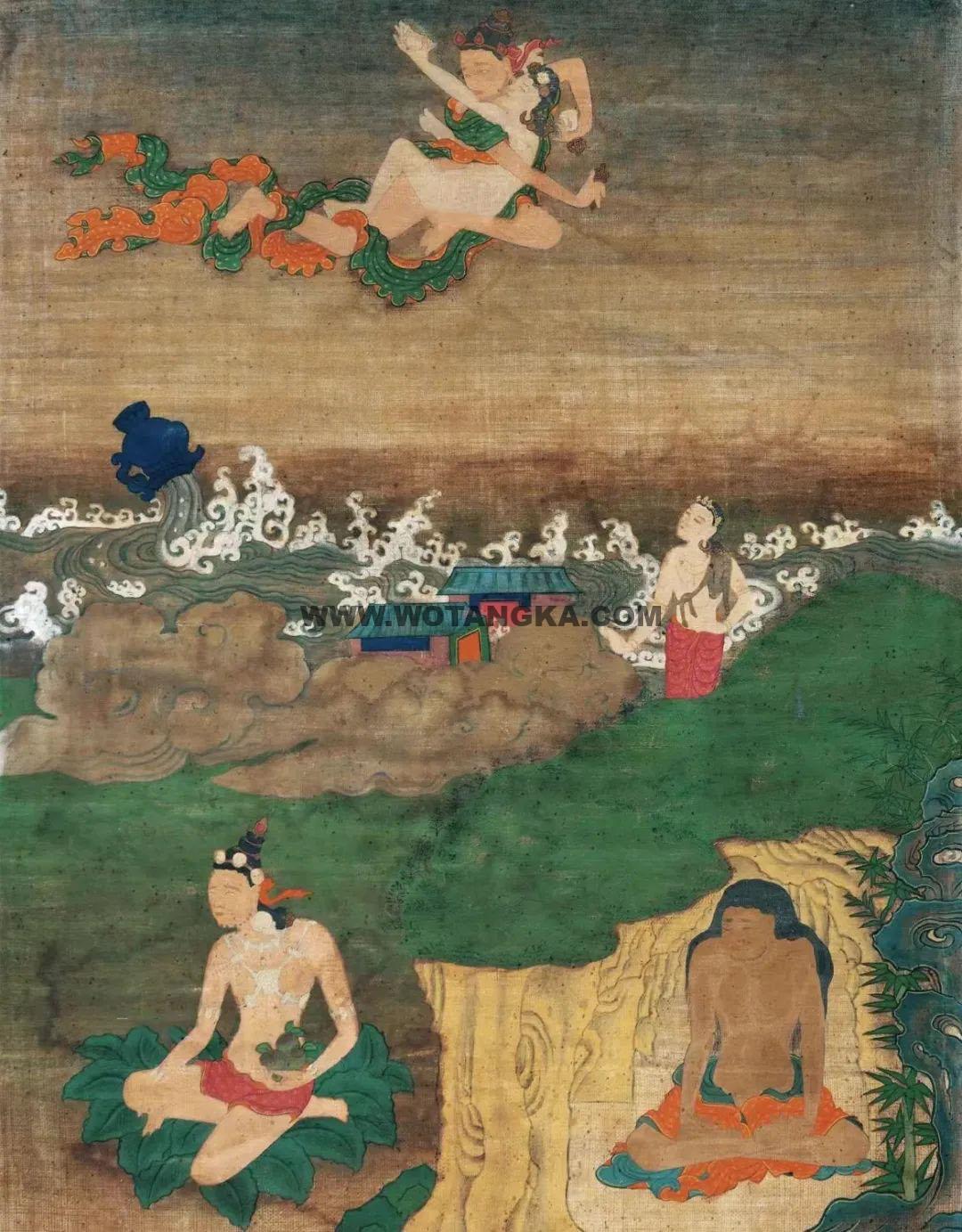 沃唐卡编号AC20427：大成就者