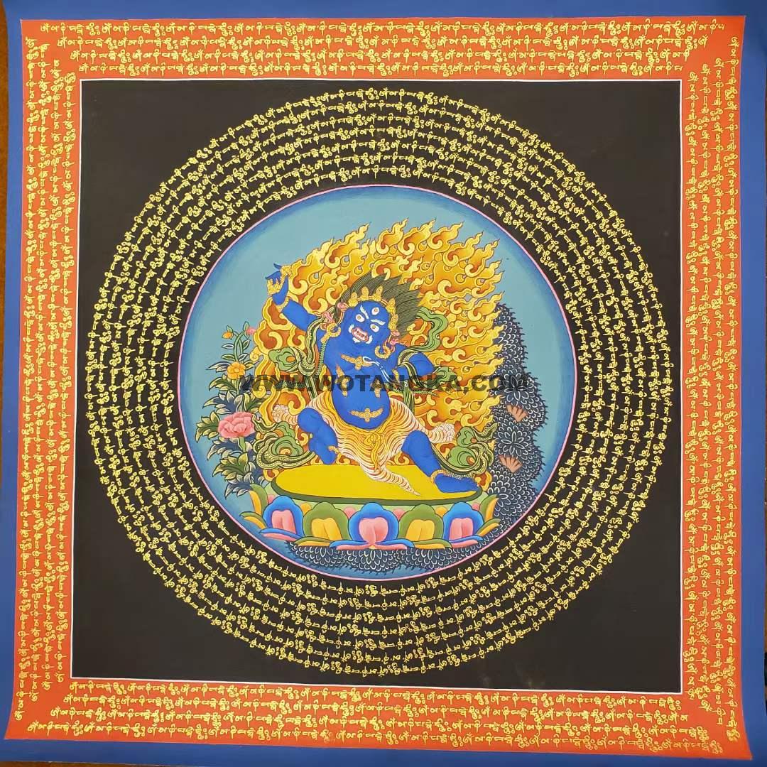 2023.06.09-尼泊尔入门级坛城小唐卡欣赏与解析