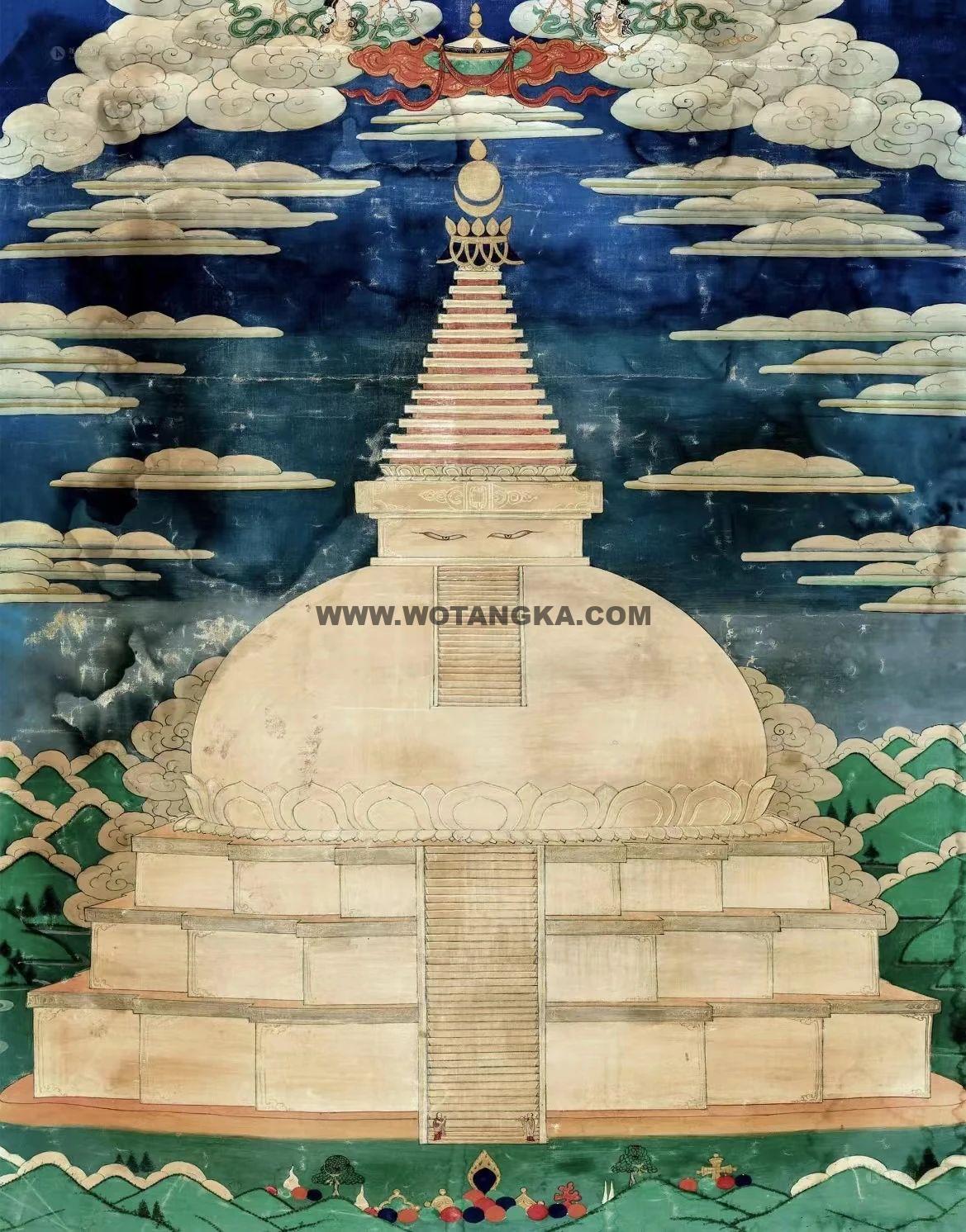 天降塔-藏族装饰-图片