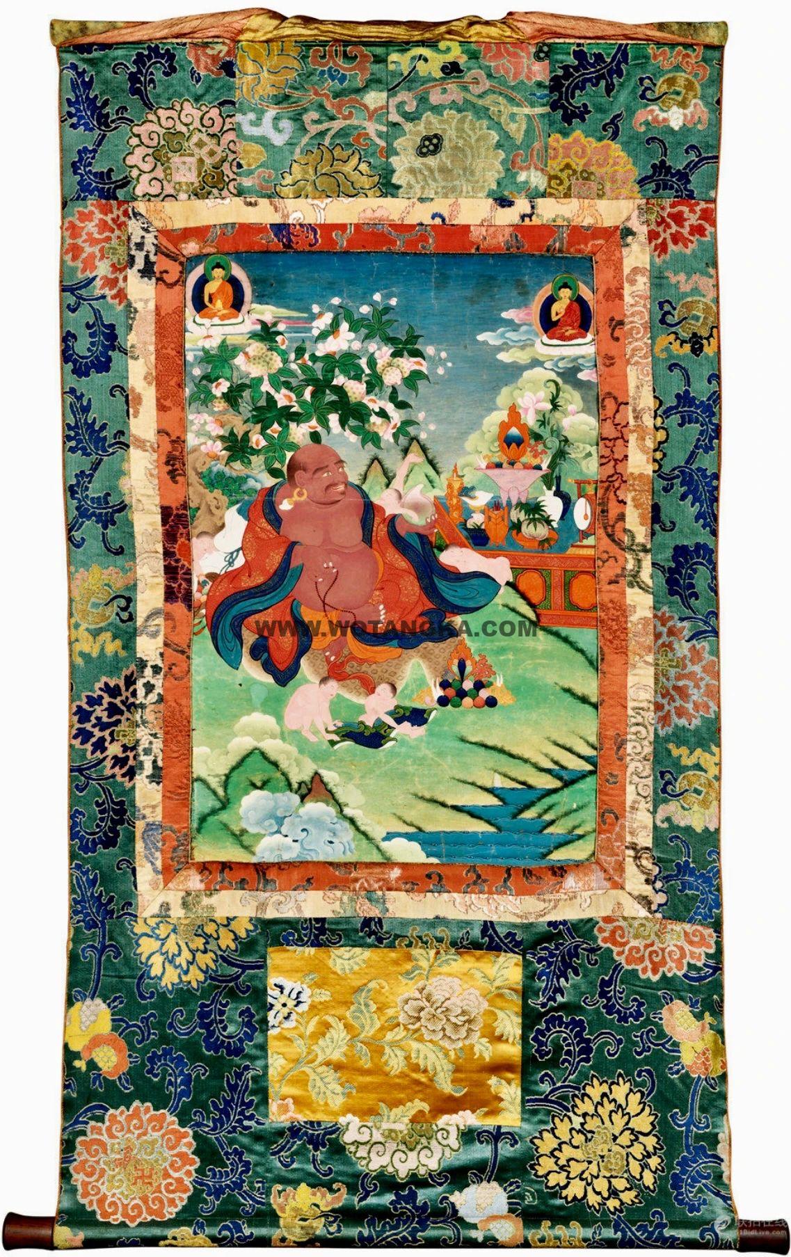 沃唐卡编号AC12994：哈香尊者