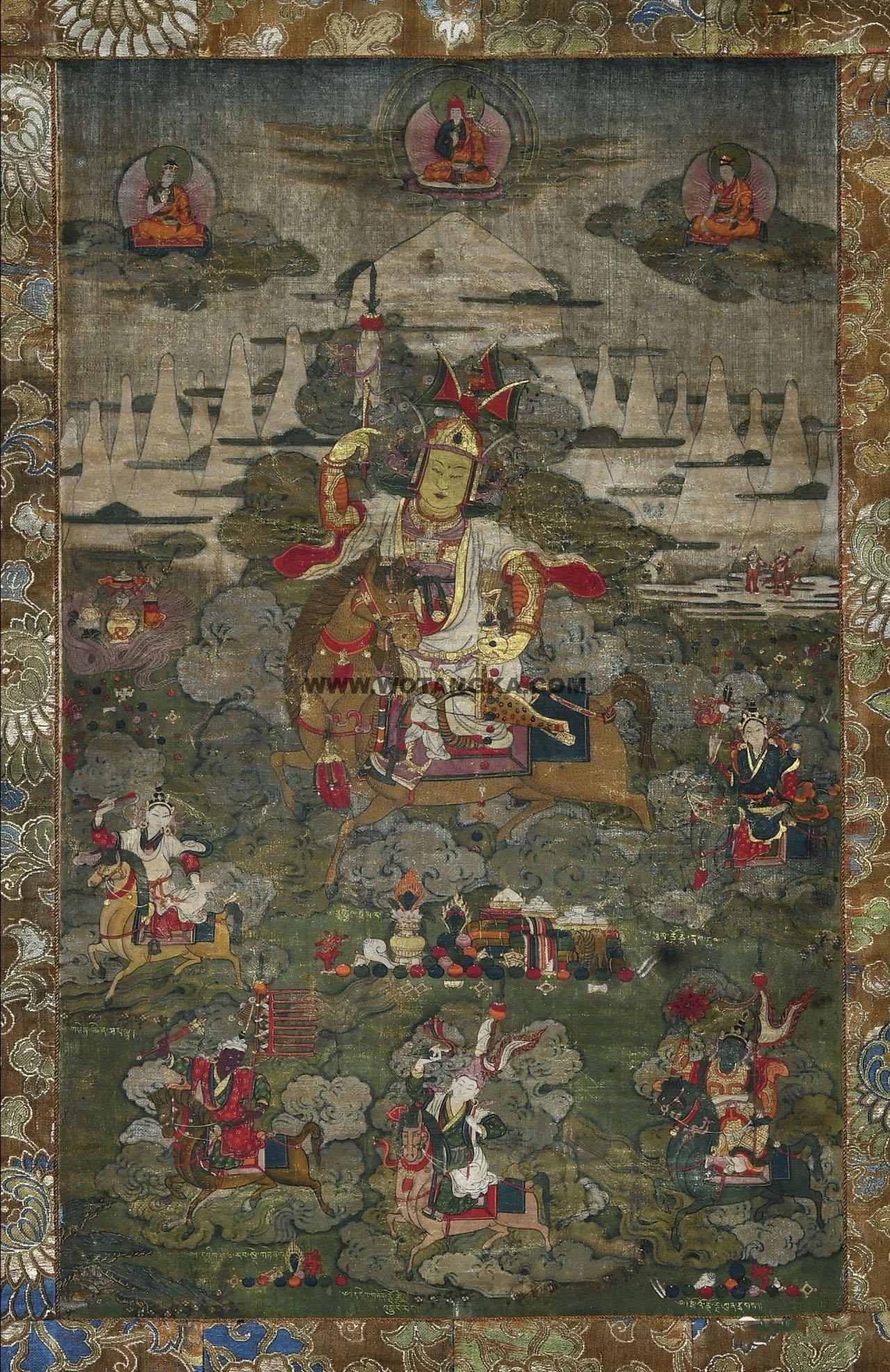 沃唐卡编号AC41473：财神