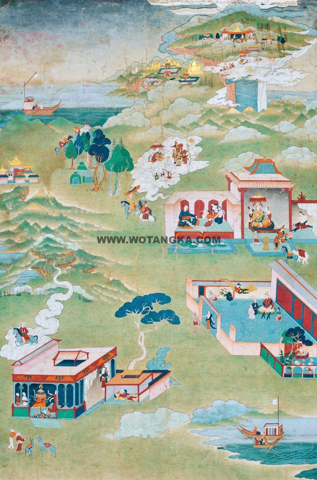 沃唐卡编号AC27675：譬喻经