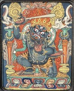 2023.09.11-齐岗画风小嘎乌唐卡(匝嘎利)推荐与赏析