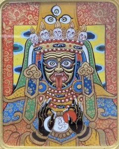 编号118-4195923:彩绘小唐卡-扎基拉姆(长方形·5*4CM左右)
