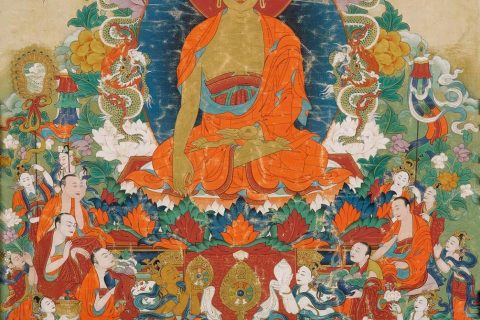 沃唐卡编号AC31191：释迦牟尼佛