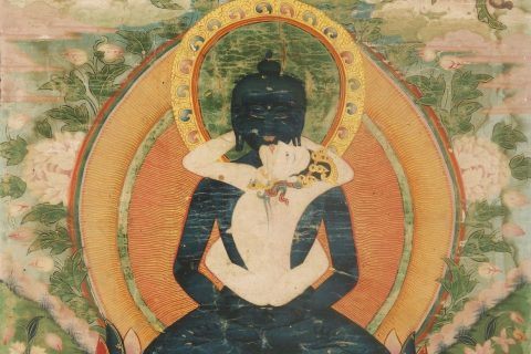 沃唐卡编号AC42203：普贤王如来