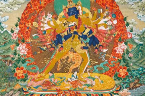 沃唐卡编号AC53118：时轮金刚