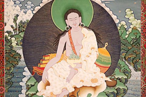 沃唐卡编号AC54750：米拉日巴