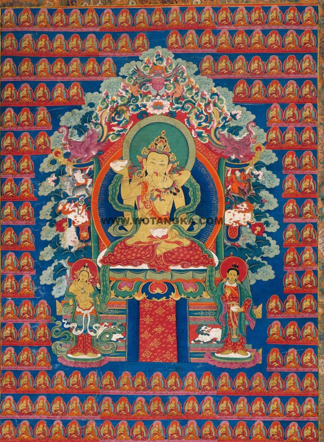 沃唐卡编号AC64869：海生金刚