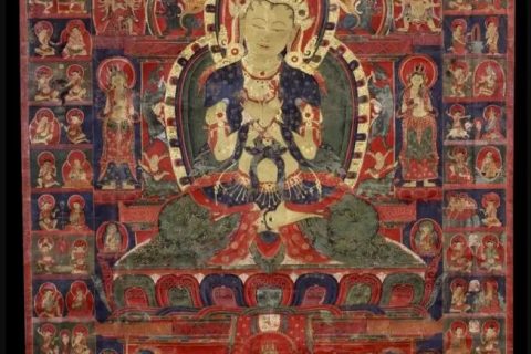 沃唐卡编号AC81417：金刚总持