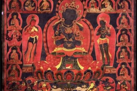 沃唐卡编号AC84020：金刚总持