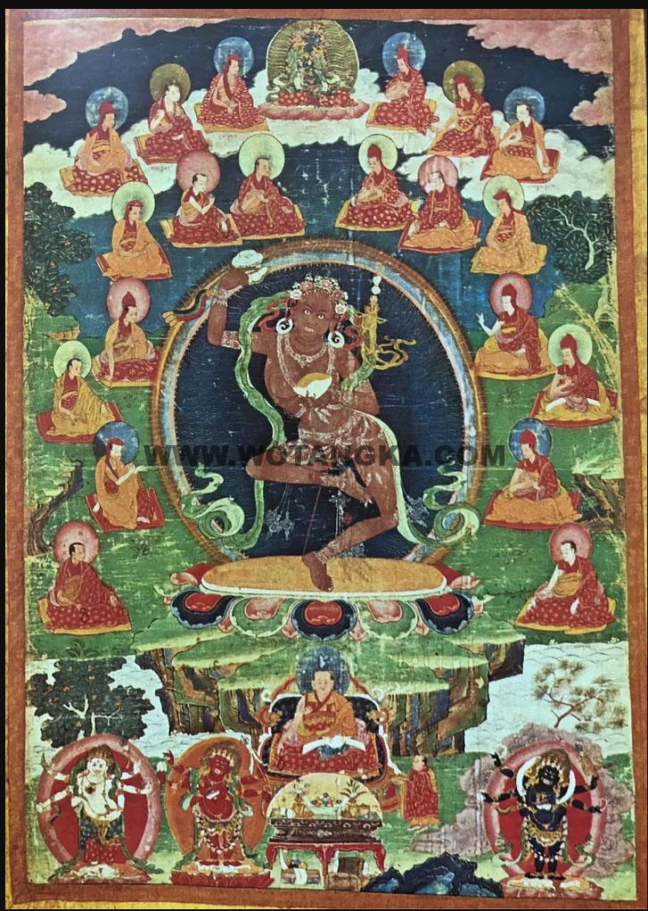 沃唐卡编号AC87959：空行母