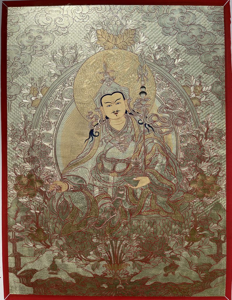 编号188-897051：黄金唐卡-莲花生大士（60*45CM左右）