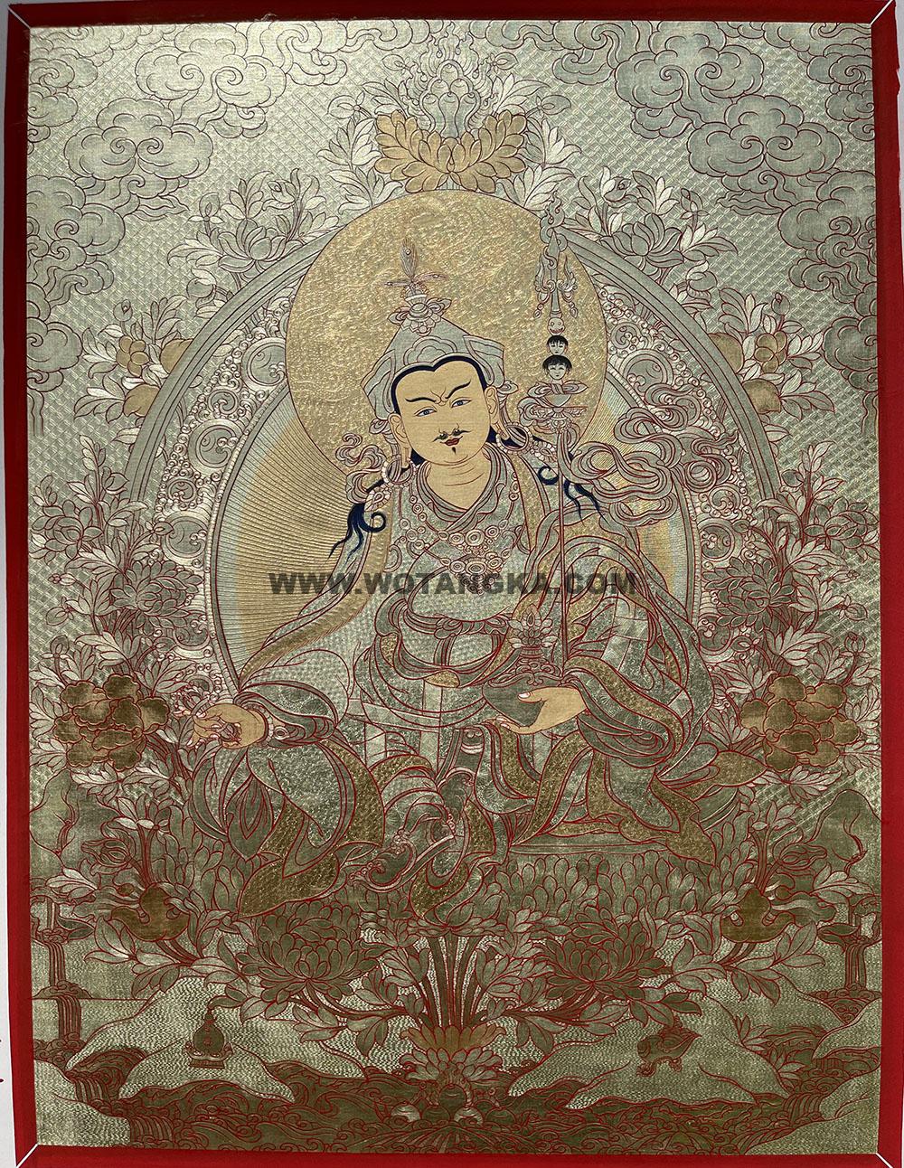 编号188-897051:黄金唐卡-莲花生大士(60*45CM左右)