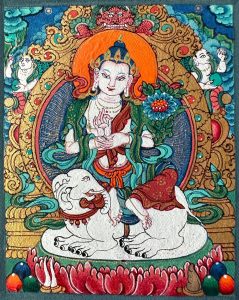 2024.01.04-十二生肖八大本命佛菩萨西藏勉萨画派(匝嘎利)推荐与赏析