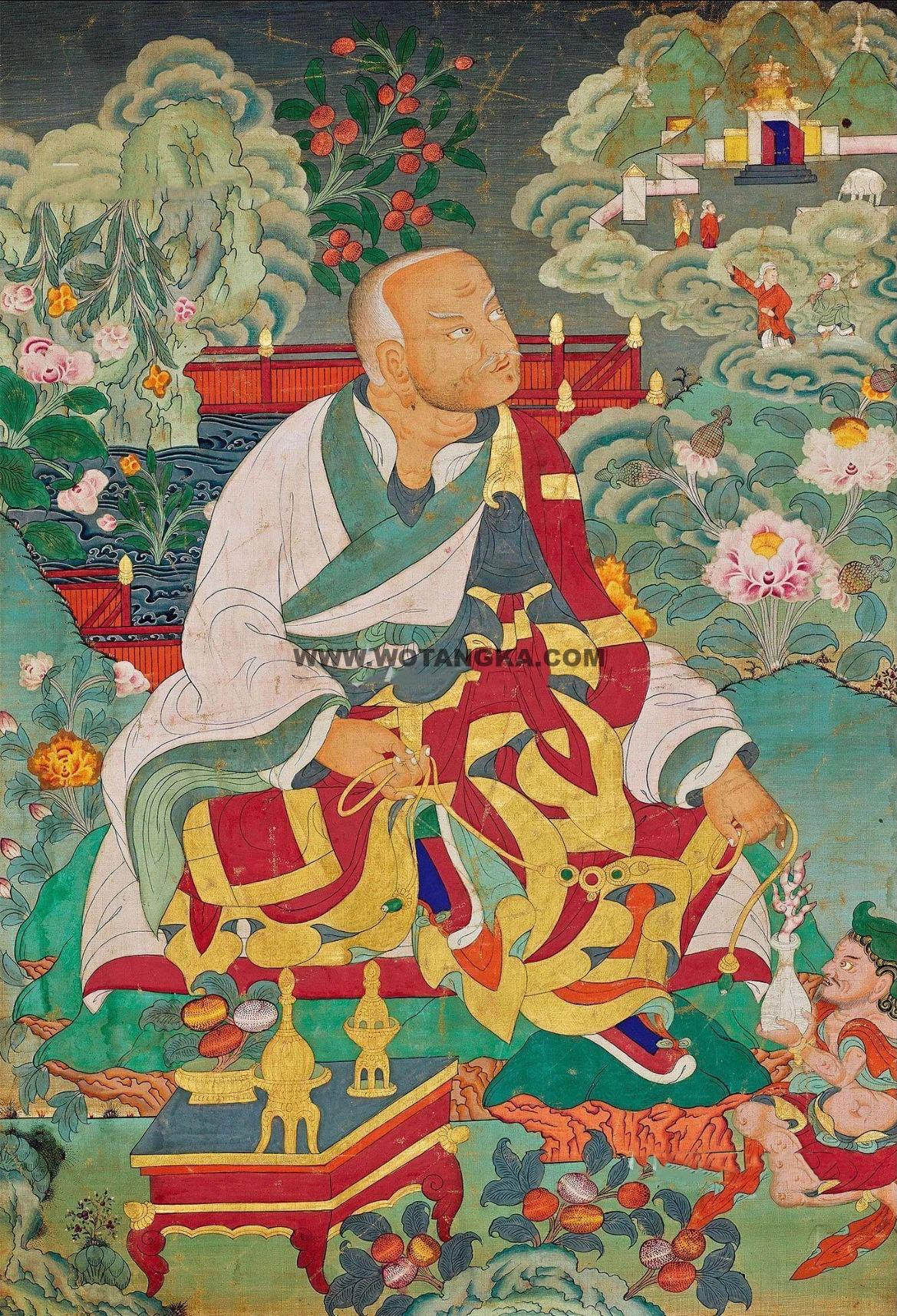 沃唐卡编号AC70753：迦诺迦伐蹉尊者