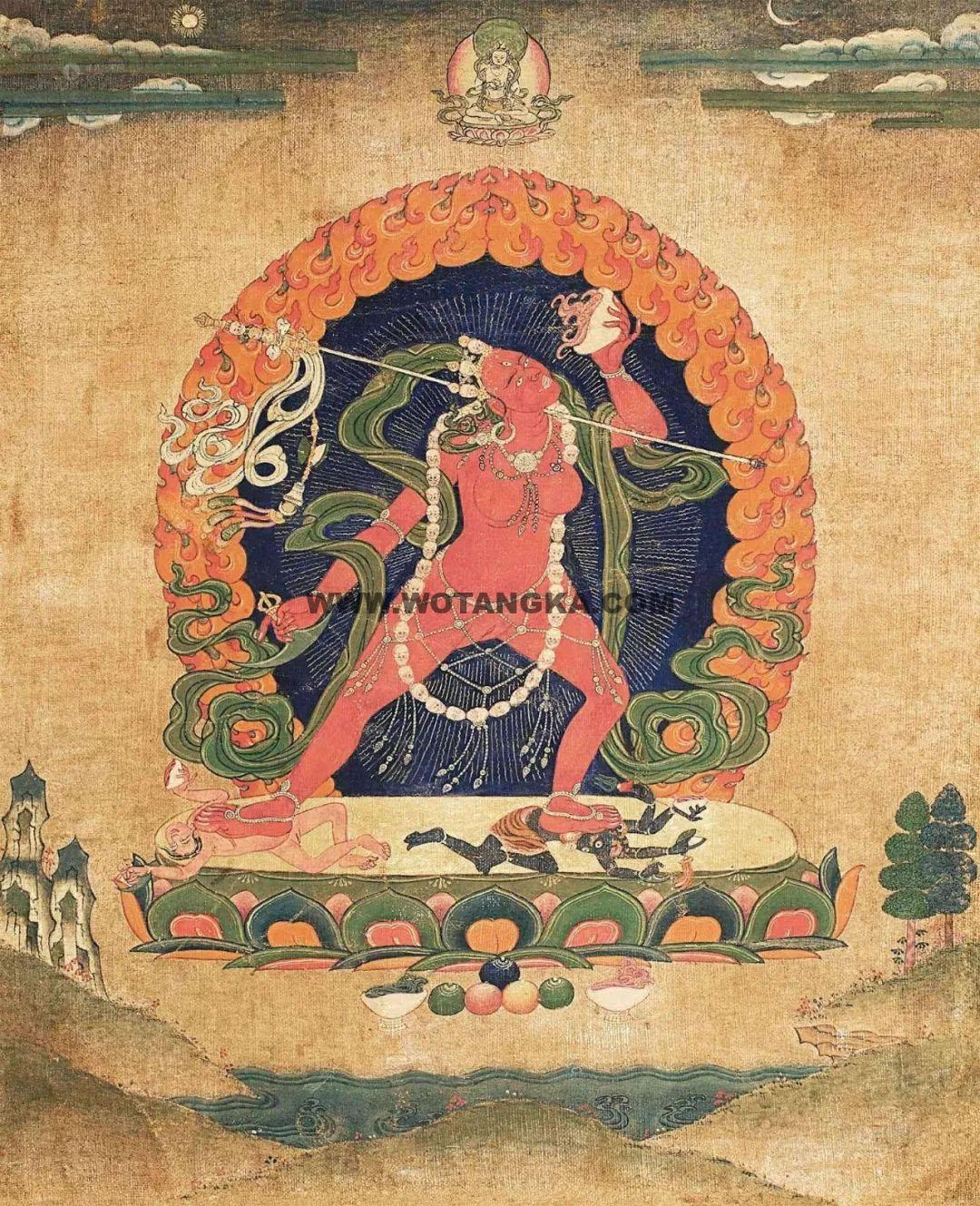 沃唐卡编号AC21027：那洛空行母