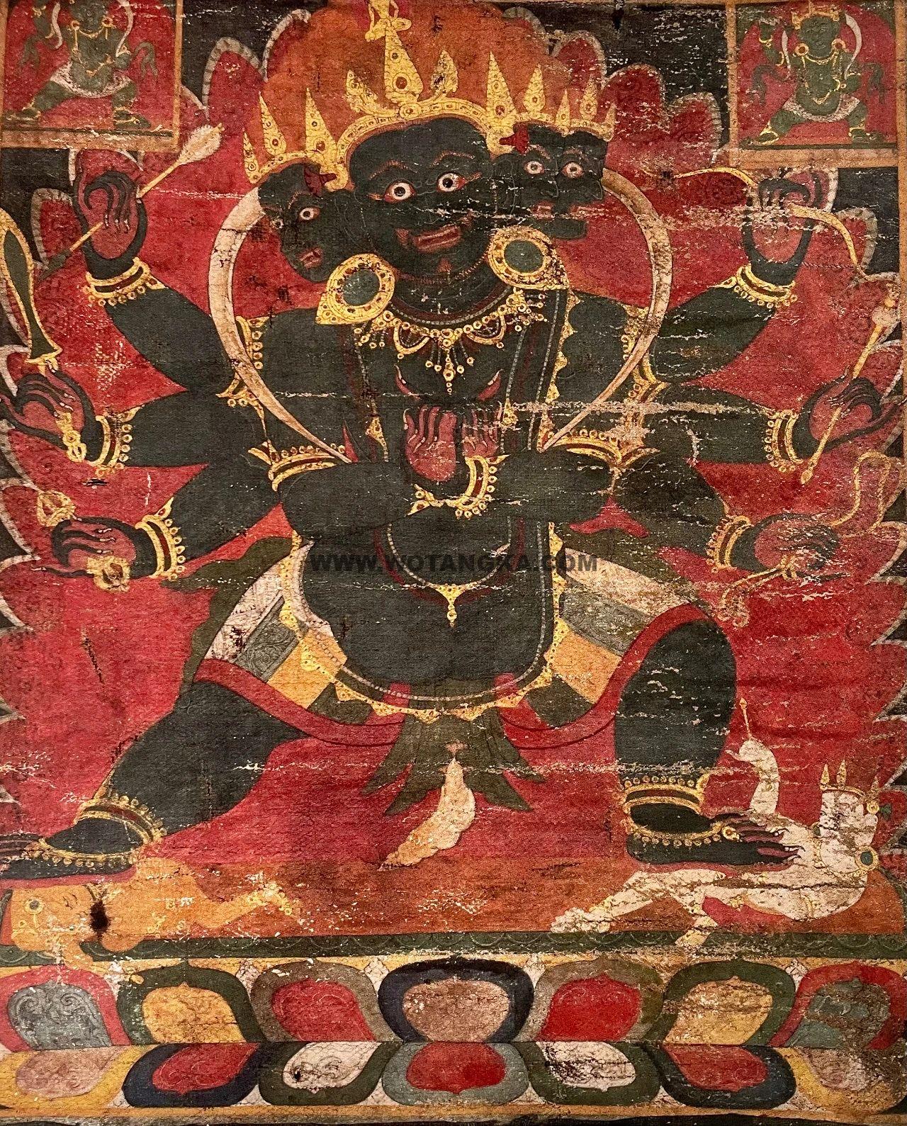 沃唐卡编号AC54758：秽积金刚