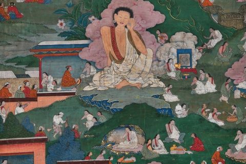 沃唐卡编号AC71989：米拉日巴尊者