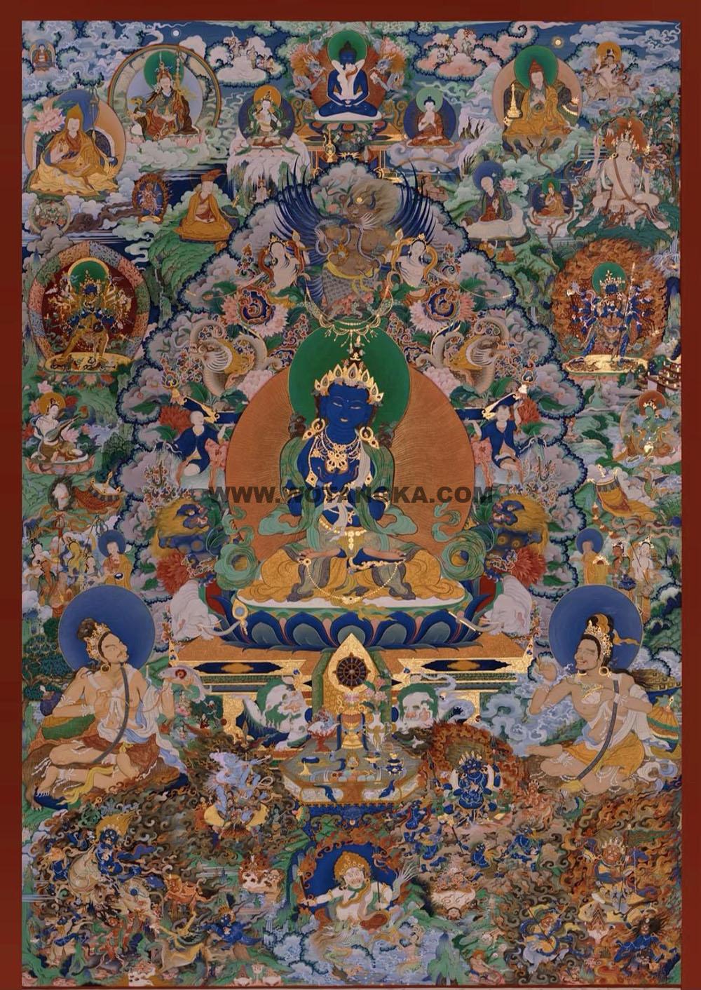 沃唐卡编号AC26596：金刚持