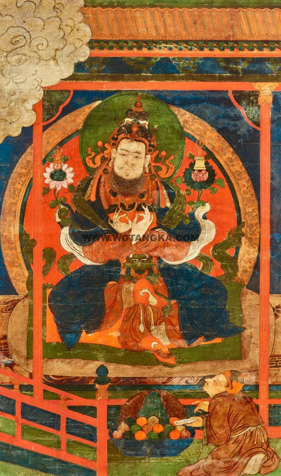 沃唐卡编号AC67940：赤祖德赞