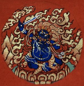 2024.06.24-红金圆形小嘎乌唐卡(匝嘎利)推荐与赏析