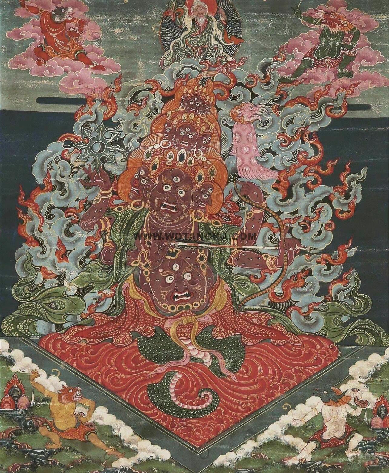 沃唐卡编号AC13994：惹呼拉