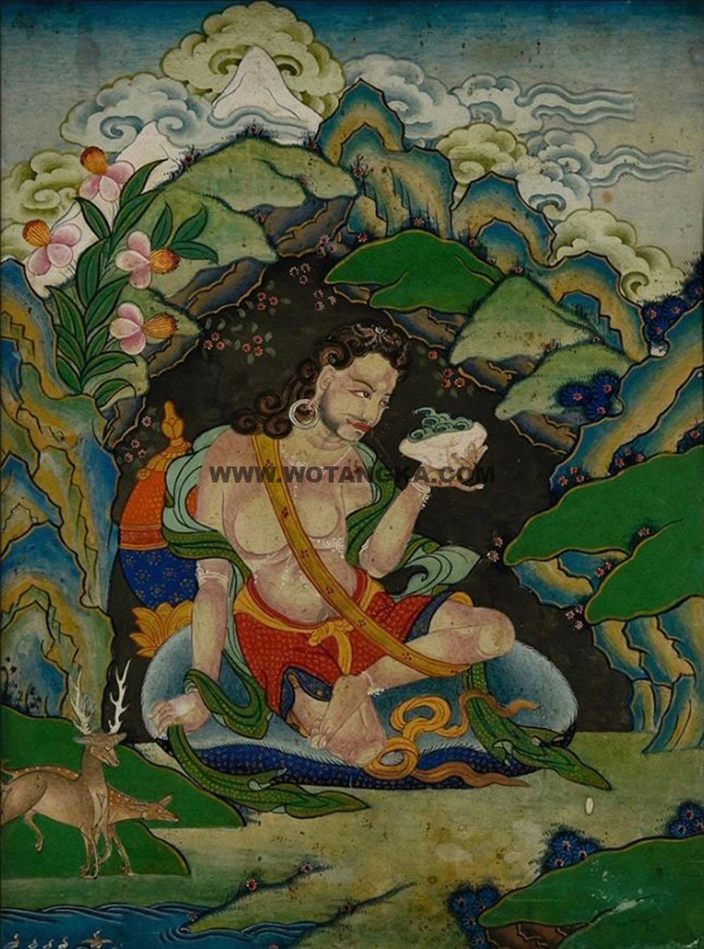 沃唐卡编号AC29735：那若巴