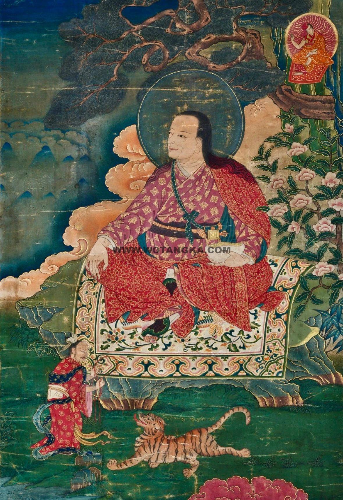 沃唐卡编号AC61089：上师