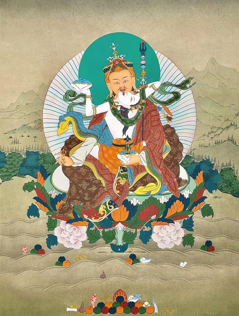 编号188-145044：嘎玛嘎赤-莲花生大士（40*30CM左右）