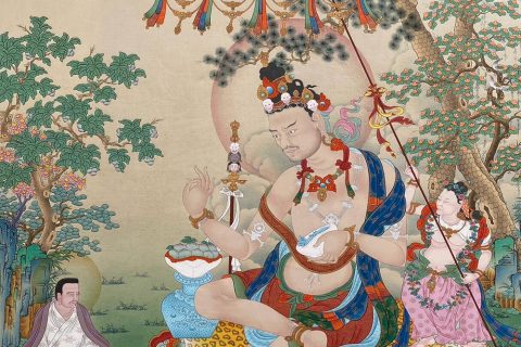 编号188-194541：嘎玛嘎赤-那洛巴（90*60CM左右）