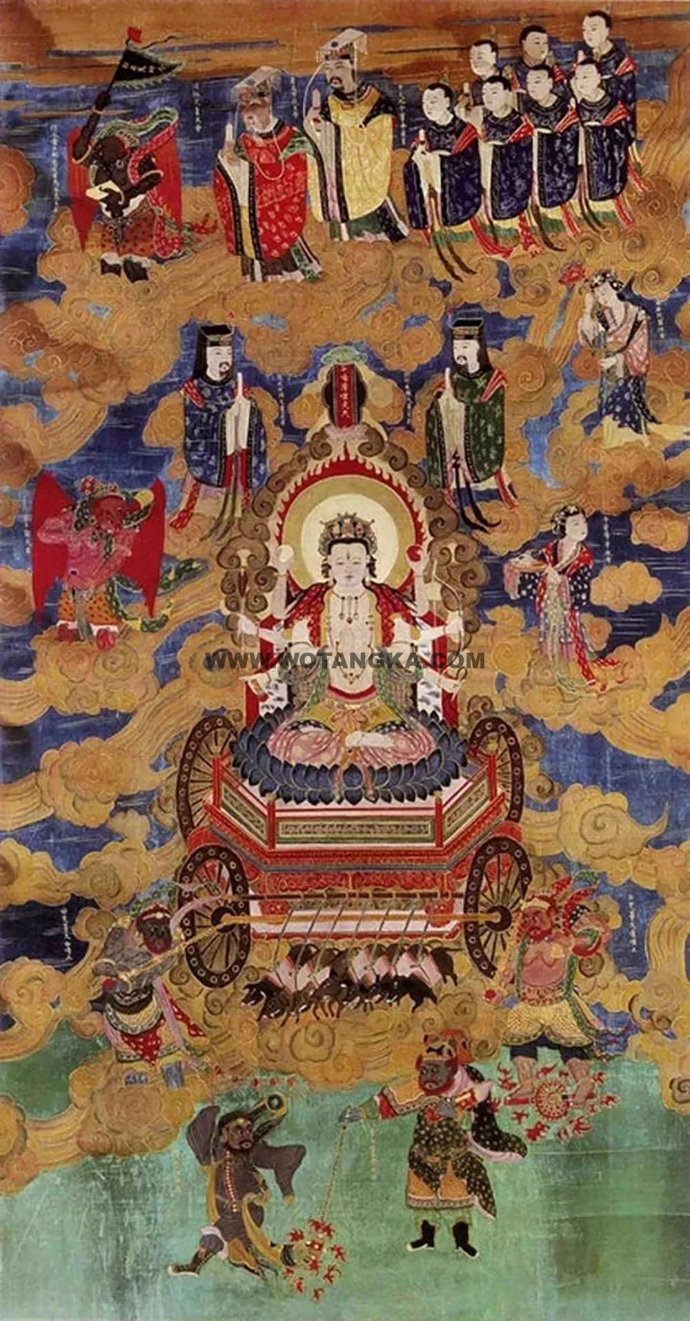 沃唐卡编号AC14399：摩利支天