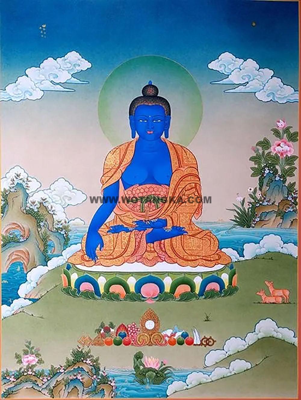 沃唐卡编号AC17368:阿閦佛