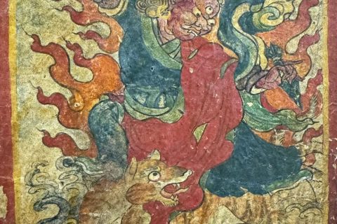 沃唐卡编号AC65920：多杰卓洛