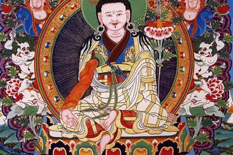 沃唐卡编号AC67443：晋美林巴尊者