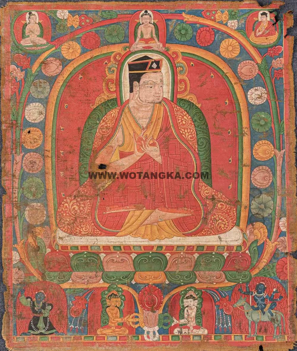 沃唐卡编号AC79412：二世噶玛巴·噶玛拔希