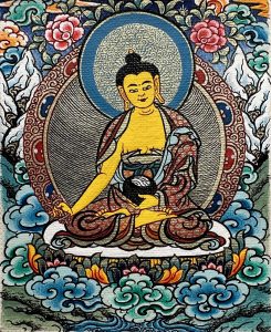 2025.01.10-莲花生大士莲师八相(莲师八变)小嘎乌唐卡(匝嘎利)推荐与赏析