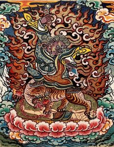 2025.01.10-莲花生大士莲师八相（莲师八变）小嘎乌唐卡（匝嘎利）推荐与赏析