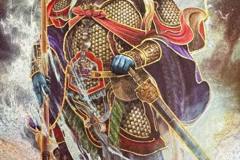 沃唐卡编号AC16340：魔礼青