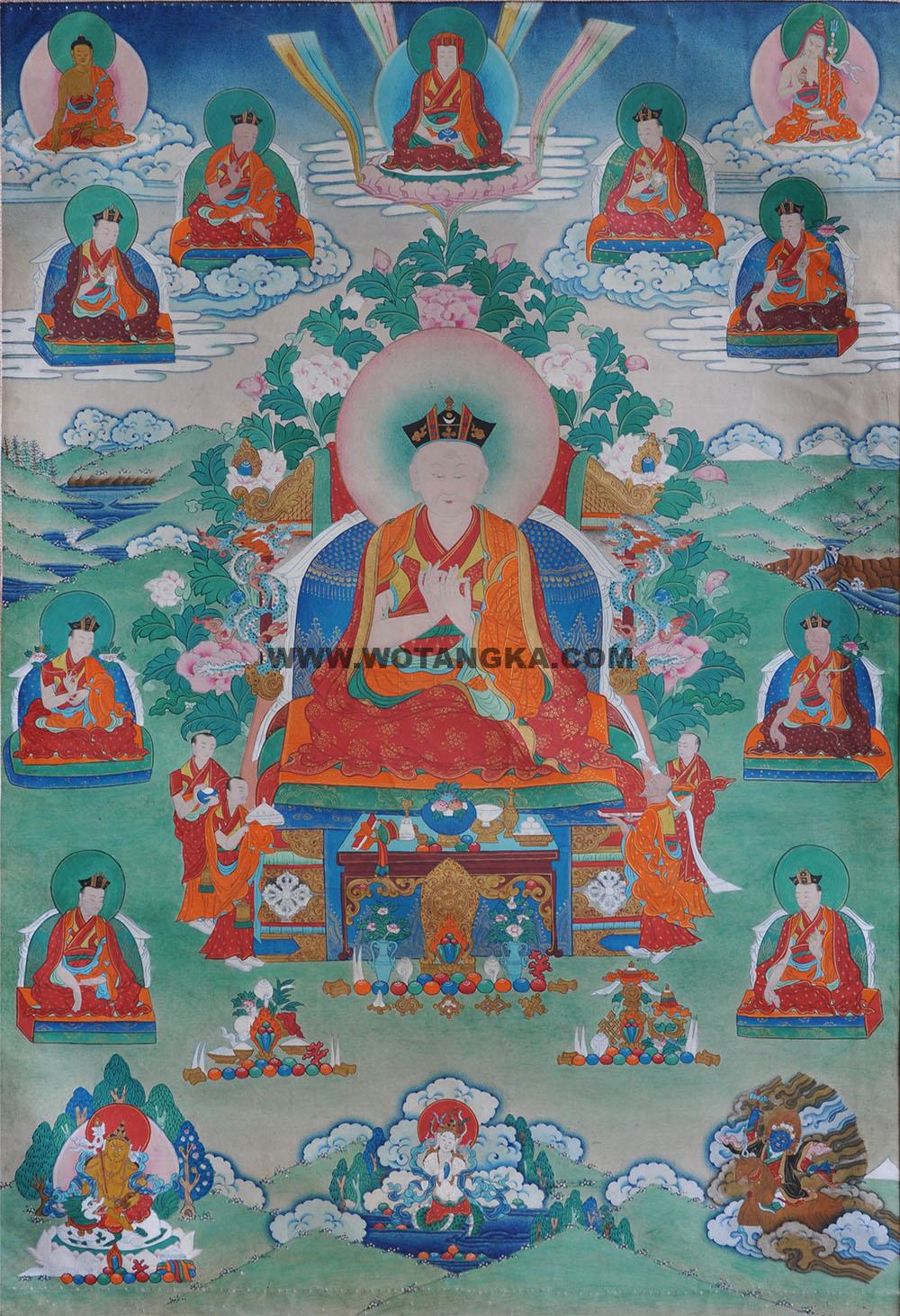 沃唐卡编号AC59068：都松钦巴