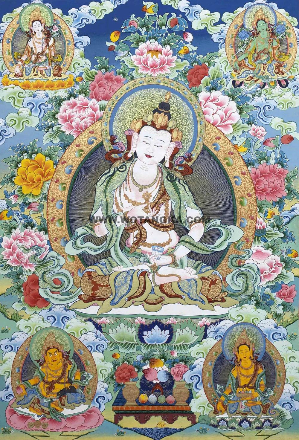 沃唐卡编号AC64570：金刚萨埵