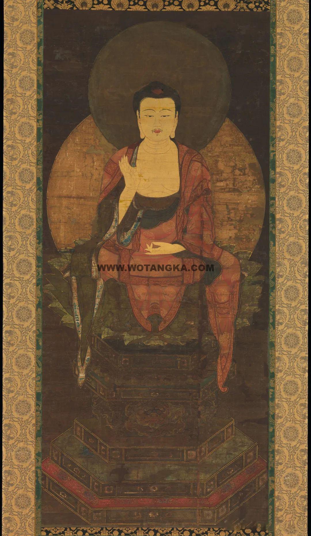 沃唐卡编号AC64922：大日如来