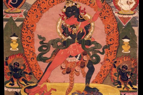 沃唐卡编号AC80126：胜乐金刚