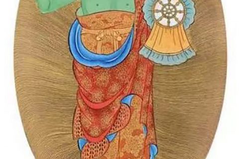 沃唐卡编号AC86864：六道佛之阿修罗道佛