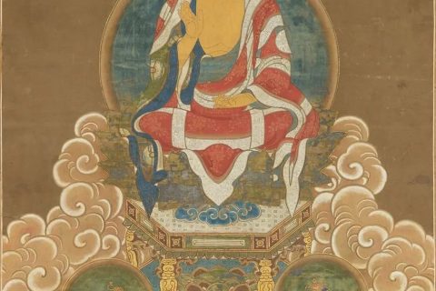 沃唐卡编号AC87870：华严三圣