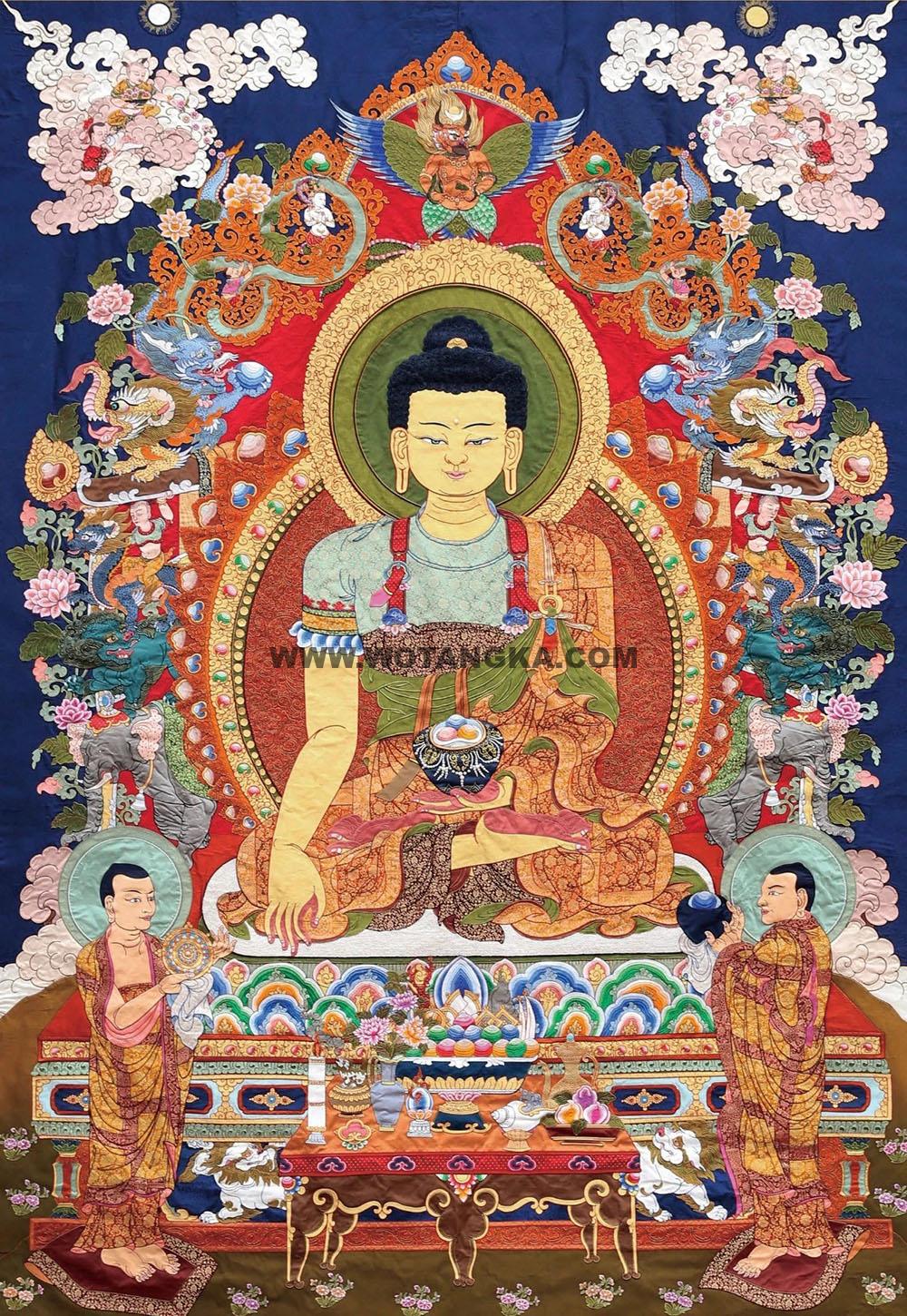 沃唐卡编号AC88999：释迦牟尼佛