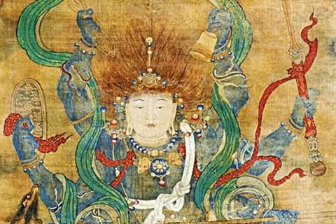 沃唐卡编号AC99912：无能胜明王