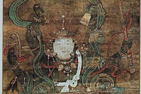 沃唐卡编号AC99991：无能胜明王