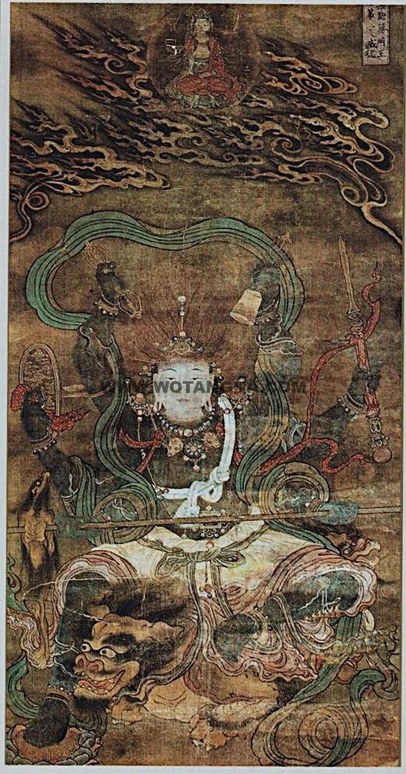 沃唐卡编号AC99991：无能胜明王